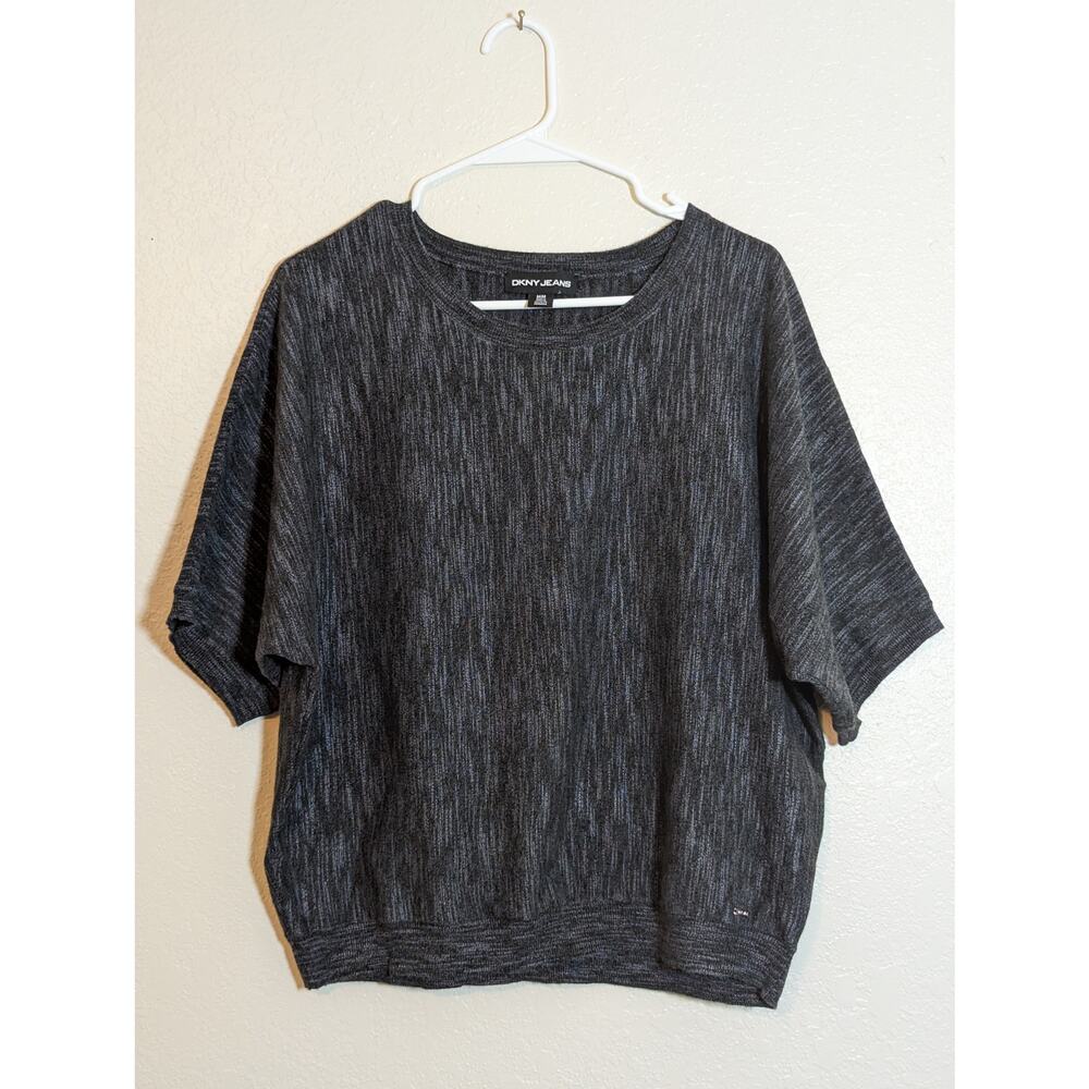DKNY Jeans Womens Pullover Sweater Grey Gray Size M